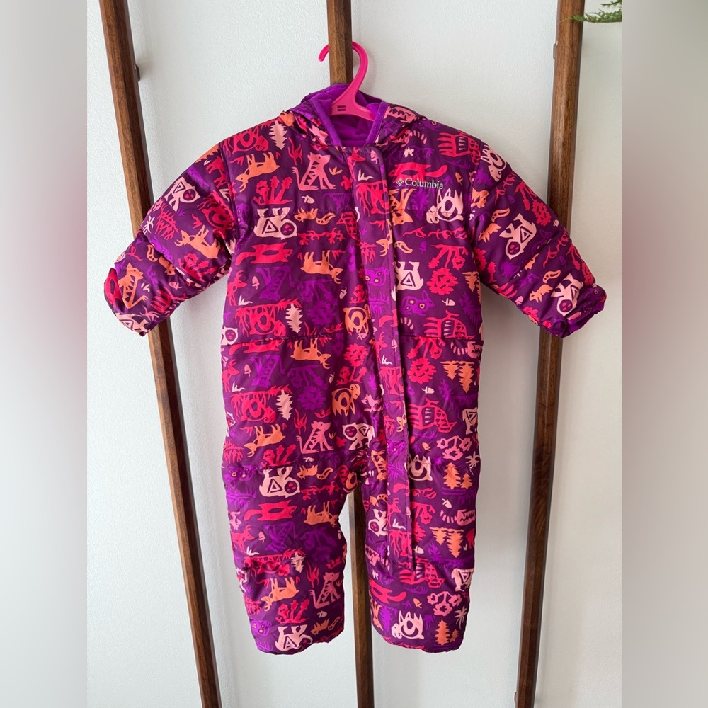 Columbia Kids one piece snow suit size 6-12m